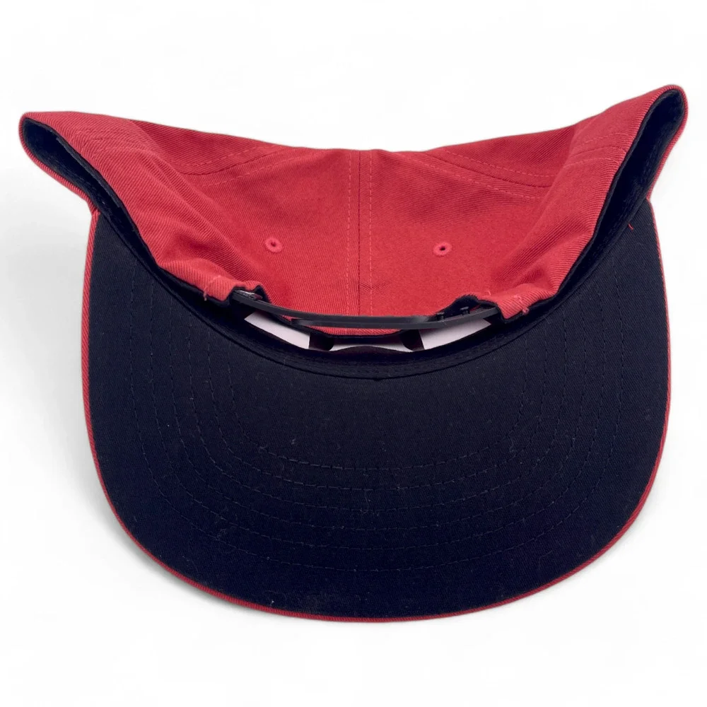 Fox‎ Racing Calibrated X Patch Retro Logo Red Snapback Adjustable Hat Cap